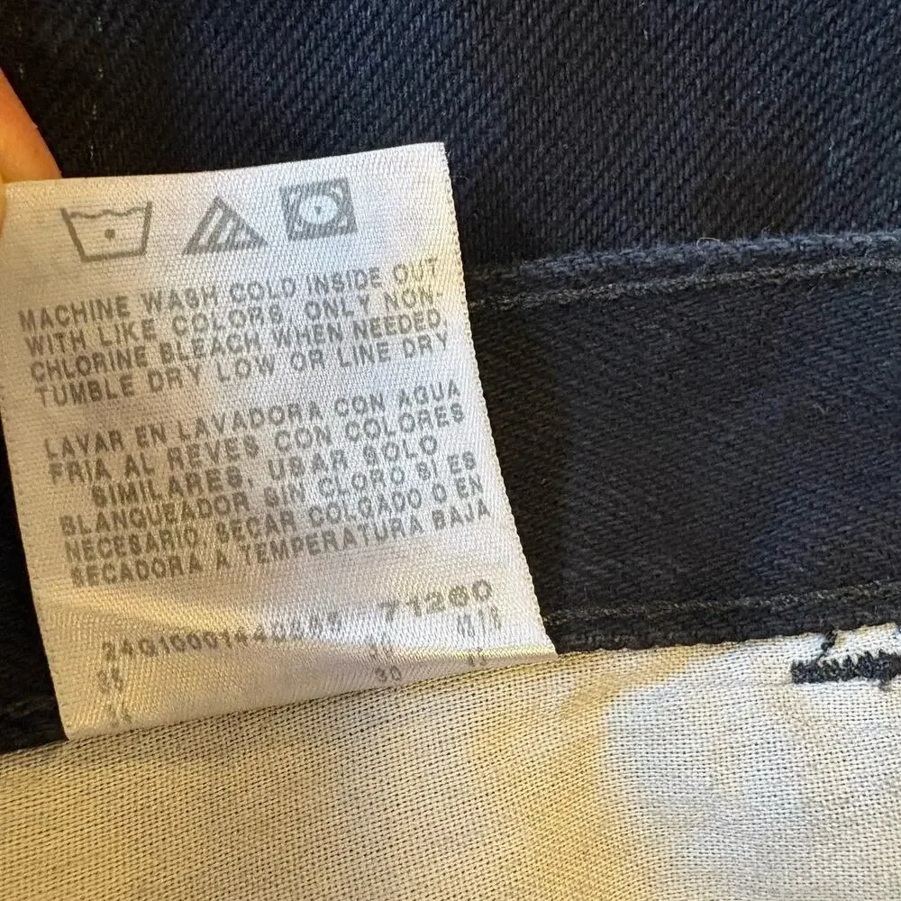 Rustler by Wrangler Men’s Jeans 33x30 Black Regular Fit Straight Leg NWT